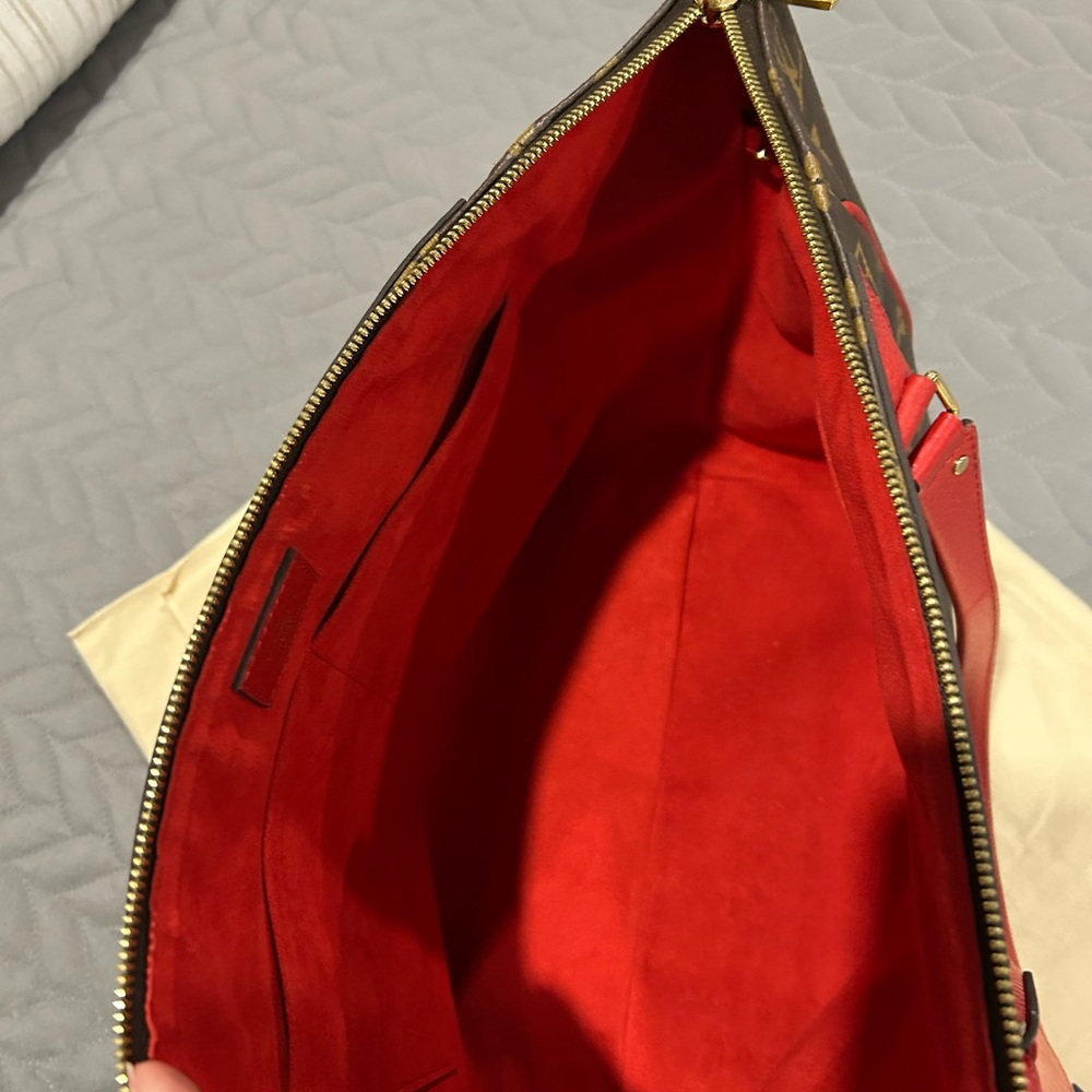 Louis Vuitton Red and Brown Monogram Tote(Estrella new model) - Picture 5 of 16